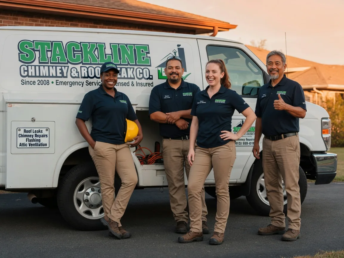Chimney flashing repair company in Sterlington, LA